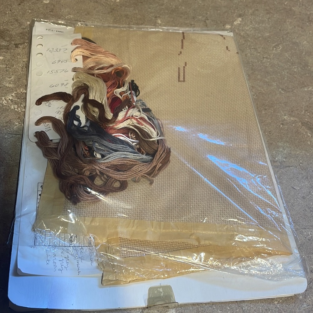 Counted Cross Stitch Wolf Robe - Picture 9 of 9